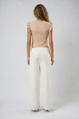 Royal Palm Linen Pants
