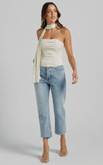 Lioness - Island Bodice Top in CORNSILK