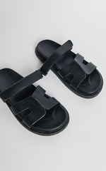 Billini - Theon Slides in Black