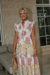 Bree Floral Maxi Dress- Multi