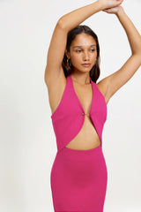 Pirro Dress - Magenta