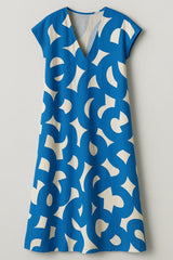 Chic Women'S V-Neck Maxi Dress With An Elegant Silhouette