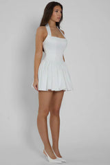 Calista Mini Dress - Ivory
