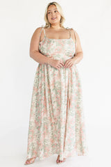 Elton Maxi Dress | Sage + Blush Floral