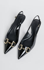 Billini - Abbie Heels in Black Patent