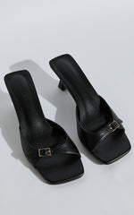 Billini - Tilden Hardware Detail Heels in Black