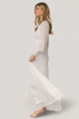 Olivia Maxi Dress | White