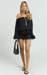 Lioness - Sevigny Mini Dress in Onyx