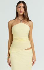 Runaway The Label - Halzie Top in Lemon