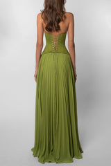 Livette - Gown Corset Maxi Dress