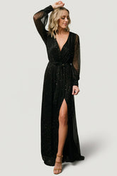 Abigail Sparkle Gown | Black