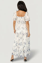 Annabeth Midi Dress | Cream + Slate Floral