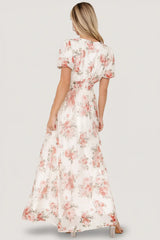 Ardley Maxi Dress | Cream + Rose Floral