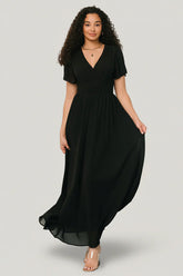 Birdie Maxi Dress | Black