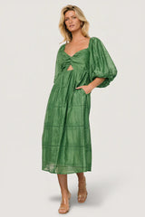 Brynn Midi Dress | Green
