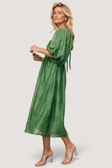 Brynn Midi Dress | Green