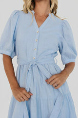 Camille Maxi Dress | Light Blue