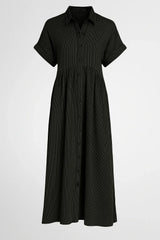 Ladies' Elegant Midi Dress With Pockets