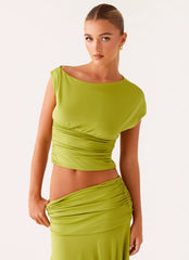 Liana Top Skirt Set