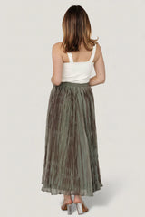 Cyra Midi Skirt | Sage