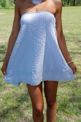 Archie Swing Mini Dress-Sky Way