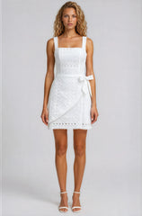 Andrea Mini Wrap Dress