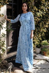 Destiny Sequin Maxi Dress | Blue