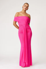 Jora Dress - Raspberry
