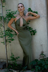 Freya Dress - Olive
