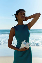 Julia Dress - Emerald