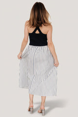 Marbella Tank Dress | Navy Stripe