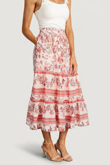 Meg Skirt | Blush Multi