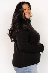 Tera Turtleneck Sweater | Black