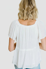 Unity Button Up Top | Off White