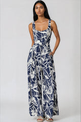 Nicole Wide Leg Jumpsuit