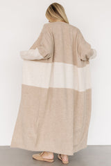 Thea Duster Cardigan | Natural + Ivory
