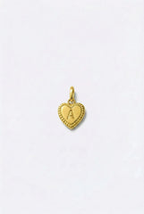 Initial Heart Charm