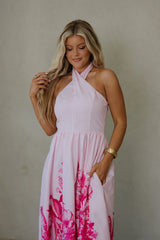 Jazzie Maxi Dress-Light Pink