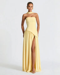 Luxe Chic Slit Maxi Dress