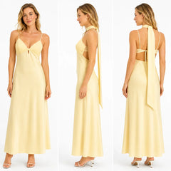 Sundowner Maxi Dress Yellow
