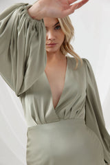 India Dress - Sage