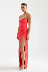 Lucy Dress - Cranberry