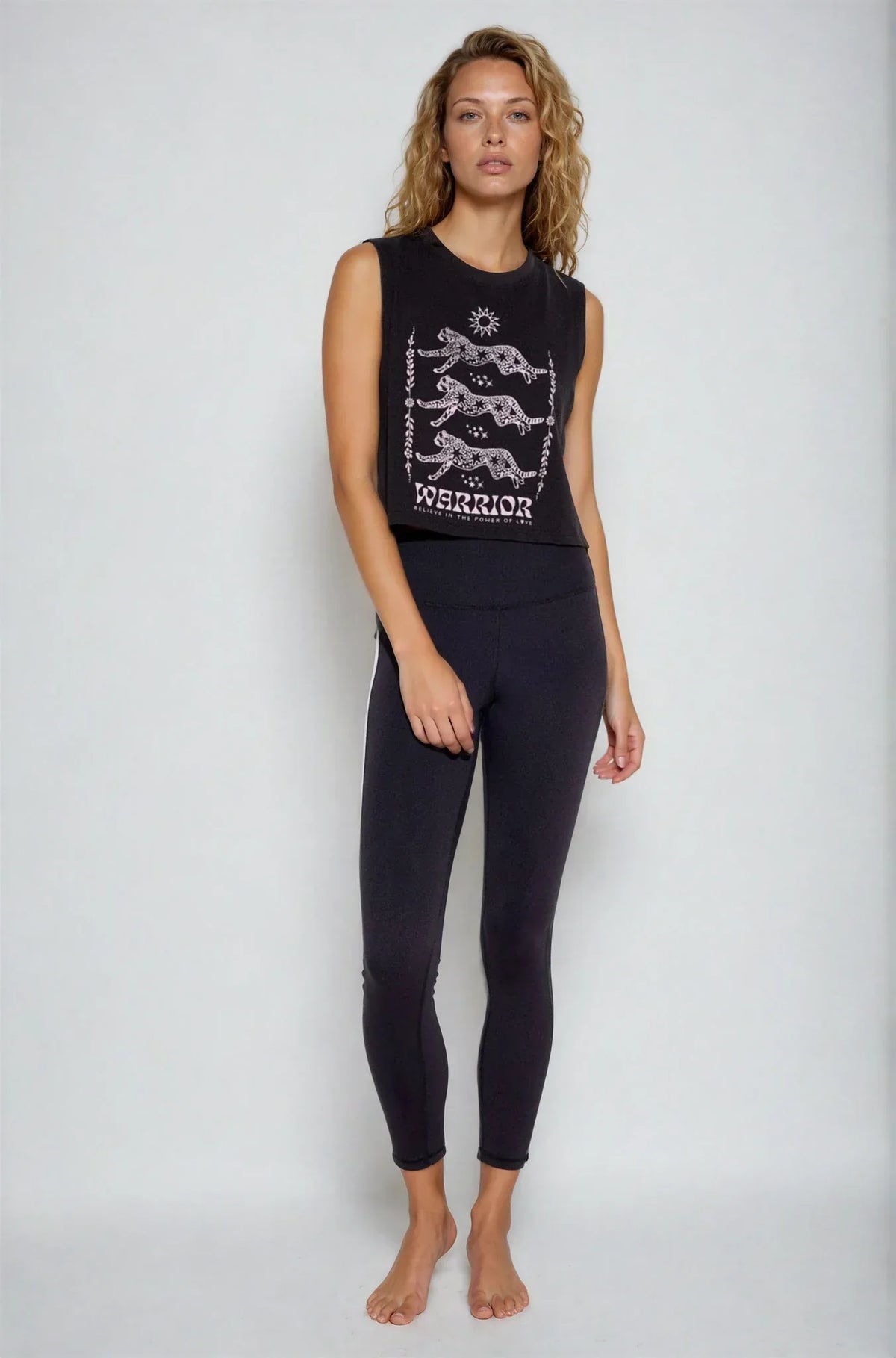 Spiritual Gangster Warrior Crop Tank
