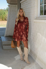 Porter Dress-Cinnamon
