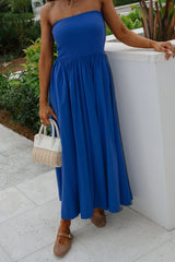 Millie Maxi Dress-Cobalt