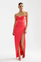 Lucy Dress - Cranberry