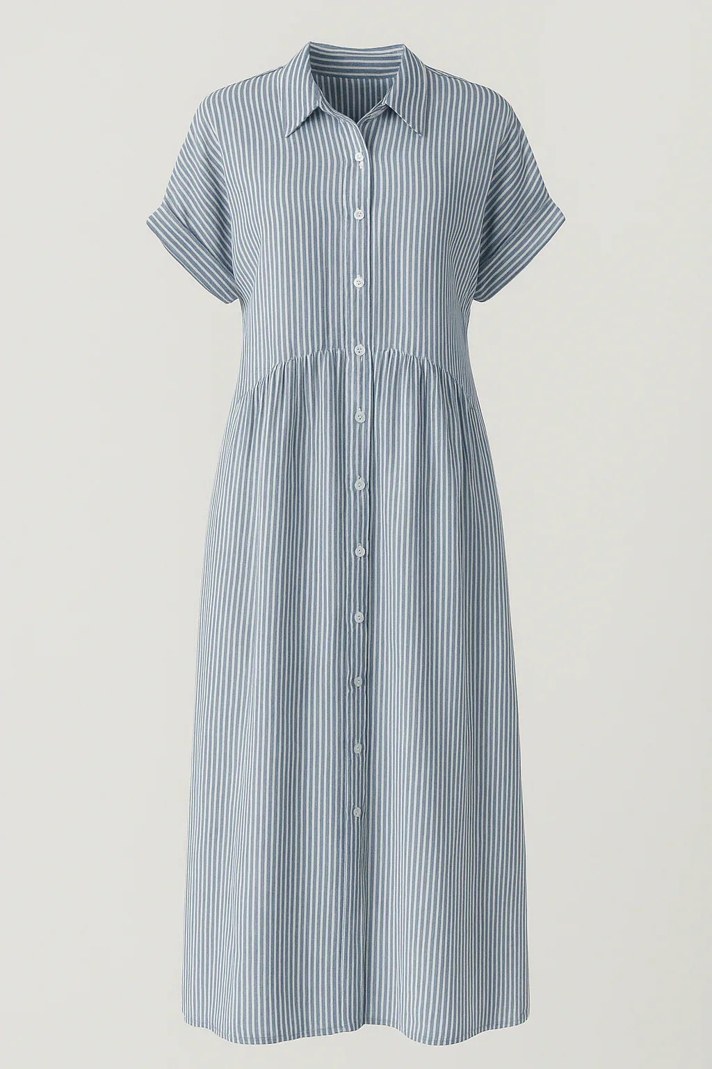 Ladies' Elegant Midi Dress With Pockets