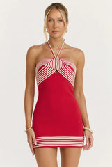 Newport After Five Halter Mini Dress