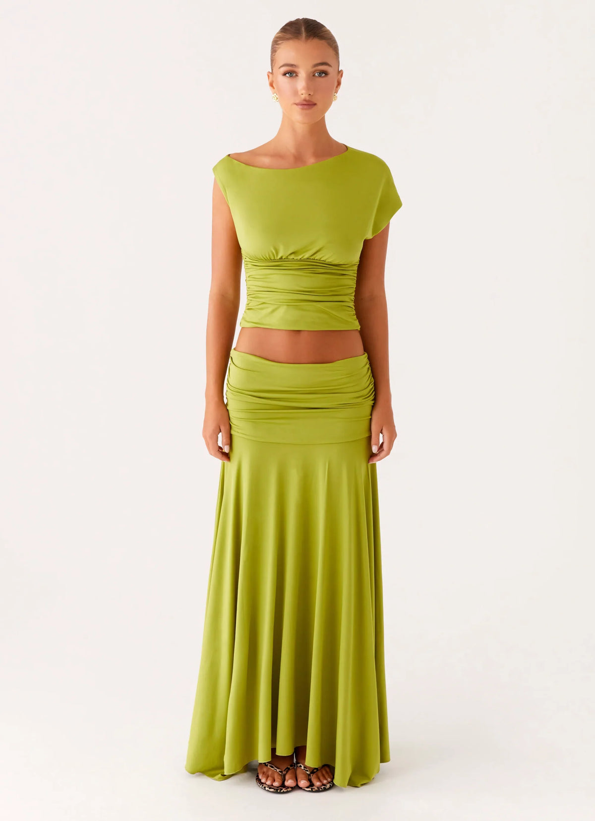 Liana Top Skirt Set