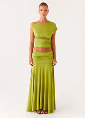 Liana Top Skirt Set